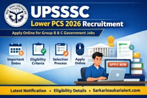 UPSSSC Lower PCS Recruitment 2026